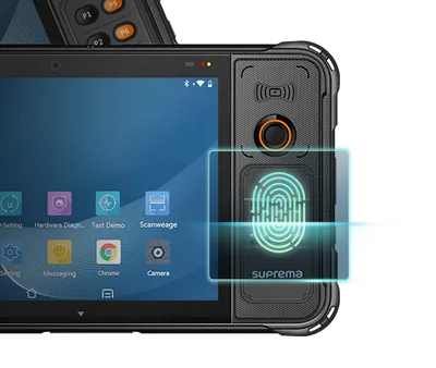 P8100 fingerprint scanner