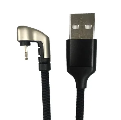 POSMarket Cable Lightning to USB A 180 Deg Black 1M
