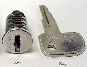 Toshiba Cash Drawer Lock Insert 9204