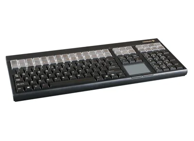 HP G86-71401 Point of Sale Keyboard with Touchpad, Black